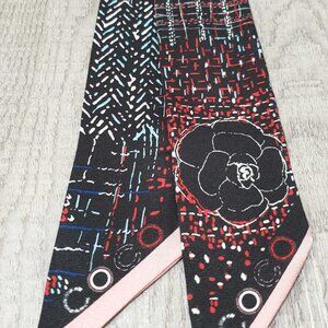 Skinny Scarf Fashion Women Wrap Hand Bag Accessory Hair Tie Luxe Trendy Gift